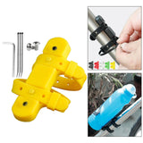 Maxbell Mountain Bike Kettle Mount Adaptor Bicycle Water Bottle Cage Strap Yellow