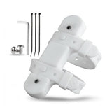 Maxbell Mountain Bike Kettle Mount Adaptor Bicycle Water Bottle Cage Strap White