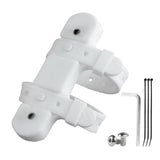 Maxbell Mountain Bike Kettle Mount Adaptor Bicycle Water Bottle Cage Strap White