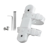 Maxbell Mountain Bike Kettle Mount Adaptor Bicycle Water Bottle Cage Strap White