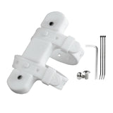Maxbell Mountain Bike Kettle Mount Adaptor Bicycle Water Bottle Cage Strap White