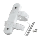 Maxbell Mountain Bike Kettle Mount Adaptor Bicycle Water Bottle Cage Strap White