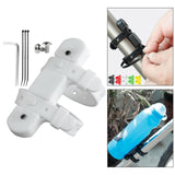 Maxbell Mountain Bike Kettle Mount Adaptor Bicycle Water Bottle Cage Strap White