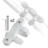 Maxbell Mountain Bike Kettle Mount Adaptor Bicycle Water Bottle Cage Strap White