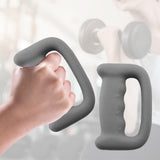 Maxbell 2Pcs Dumbbells Single Weights Cast Iron Strength Training for Walking 0.5kg
