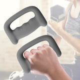Maxbell 2Pcs Dumbbells Single Weights Cast Iron Strength Training for Walking 0.5kg