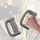 Maxbell 2Pcs Dumbbells Single Weights Cast Iron Strength Training for Walking 0.5kg
