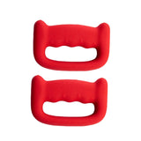 Maxbell 2Pcs Dumbbells Single Weights Cast Iron Strength Training for Walking 1kg