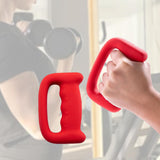 Maxbell 2Pcs Dumbbells Single Weights Cast Iron Strength Training for Walking 1kg