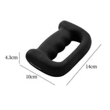 Maxbell 2Pcs Dumbbells Single Weights Cast Iron Strength Training for Walking 1.5kg