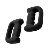 Maxbell 2Pcs Dumbbells Single Weights Cast Iron Strength Training for Walking 1.5kg