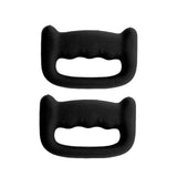 Maxbell 2Pcs Dumbbells Single Weights Cast Iron Strength Training for Walking 1.5kg