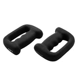 Maxbell 2Pcs Dumbbells Single Weights Cast Iron Strength Training for Walking 1.5kg