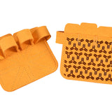 Maxbell Universal Weight Lifting Hand Guard Gloves Comfort Non Slip for Riding Yellow S