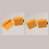 Maxbell Universal Weight Lifting Hand Guard Gloves Comfort Non Slip for Riding Yellow S