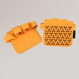 Maxbell Universal Weight Lifting Hand Guard Gloves Comfort Non Slip for Riding Yellow S