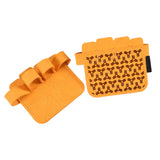 Maxbell Universal Weight Lifting Hand Guard Gloves Comfort Non Slip for Riding Yellow S