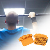 Maxbell Universal Weight Lifting Hand Guard Gloves Comfort Non Slip for Riding Yellow S