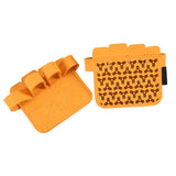Maxbell Universal Weight Lifting Hand Guard Gloves Comfort Non Slip for Riding Yellow M
