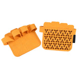 Maxbell Universal Weight Lifting Hand Guard Gloves Comfort Non Slip for Riding Yellow L