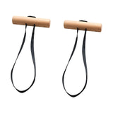 Maxbell Pull up Bar Handles Hand Grips Resistance Band Handles Deadlift Workout