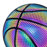 Maxbell PU Glowing Basketball Training Equipment Glow in The Dark for Girls Boys Style A