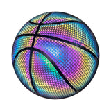 Maxbell PU Glowing Basketball Training Equipment Glow in The Dark for Girls Boys Style A