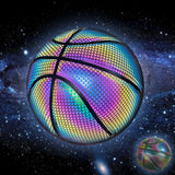 Maxbell PU Glowing Basketball Training Equipment Glow in The Dark for Girls Boys Style A