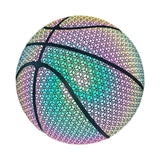 Maxbell PU Glowing Basketball Training Equipment Glow in The Dark for Girls Boys Style G