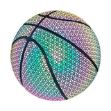 Maxbell PU Glowing Basketball Training Equipment Glow in The Dark for Girls Boys Style G