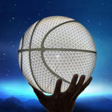 Maxbell PU Glowing Basketball Training Equipment Glow in The Dark for Girls Boys Style H