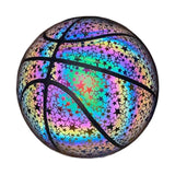 Maxbell PU Glowing Basketball Training Equipment Glow in The Dark for Girls Boys Style I