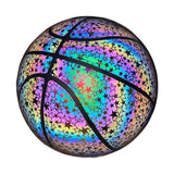 Maxbell PU Glowing Basketball Training Equipment Glow in The Dark for Girls Boys Style I