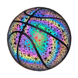 Maxbell PU Glowing Basketball Training Equipment Glow in The Dark for Girls Boys Style I