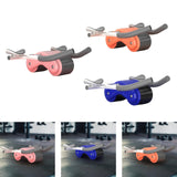 Maxbell Ab Roller Wheel with Elbow Support Ab Machine for Fitness, Exercise Home Gym Orange