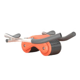 Maxbell Ab Roller Wheel with Elbow Support Ab Machine for Fitness, Exercise Home Gym Orange