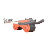 Maxbell Ab Roller Wheel with Elbow Support Ab Machine for Fitness, Exercise Home Gym Orange