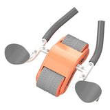 Maxbell Ab Roller Wheel with Elbow Support Ab Machine for Fitness, Exercise Home Gym Orange