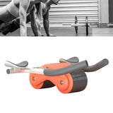 Maxbell Ab Roller Wheel with Elbow Support Ab Machine for Fitness, Exercise Home Gym Orange