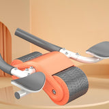 Maxbell Ab Roller Wheel with Elbow Support Ab Machine for Fitness, Exercise Home Gym Orange