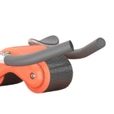 Maxbell Ab Roller Wheel with Elbow Support Ab Machine for Fitness, Exercise Home Gym Orange