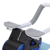 Maxbell Elbow Support Ab Roller Wheel Multi Ab Machine Automatic Return Blue