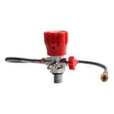 Maxbell Fill Station Charging Adapter Hose Accessory Part for Fire Fighting Tank Red
