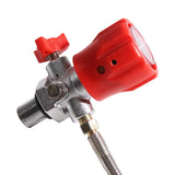 Maxbell Fill Station Charging Adapter Hose Accessory Part for Fire Fighting Tank Red