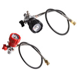 Maxbell Fill Station Charging Adapter Hose Accessory Part for Fire Fighting Tank Red