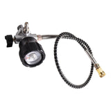 Maxbell Fill Station Charging Adapter Hose Accessory Part for Fire Fighting Tank Black