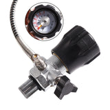 Maxbell Fill Station Charging Adapter Hose Accessory Part for Fire Fighting Tank Black