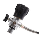 Maxbell Fill Station Charging Adapter Hose Accessory Part for Fire Fighting Tank Black