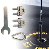Maxbell Rope Steel Wire Joint Fitness Equipment Accessories for Gym Machine Cable 6mm