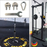 Maxbell Rope Steel Wire Joint Fitness Equipment Accessories for Gym Machine Cable 6mm